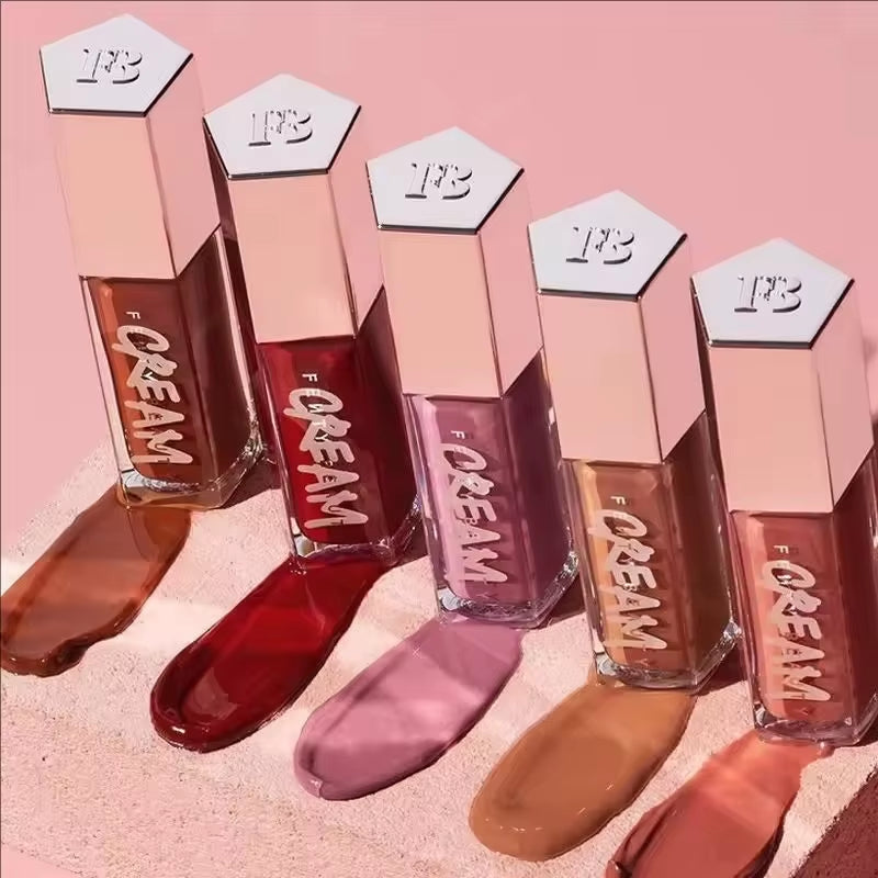 BEAUTY Lip Balm Lipstick Long Lasting Glitter Bling Moisturizing Lips Plumper Nourish Makeup Lip Care Gloss Cosmetics Gift