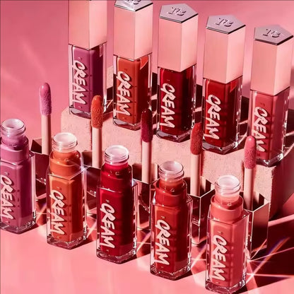 BEAUTY Lip Balm Lipstick Long Lasting Glitter Bling Moisturizing Lips Plumper Nourish Makeup Lip Care Gloss Cosmetics Gift